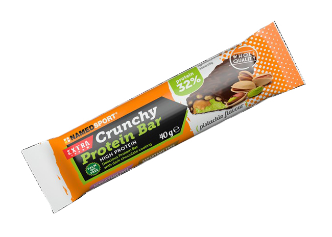 CRUNCHY PROTEINBAR PISTACCHIO 40 G - fitfarma.it