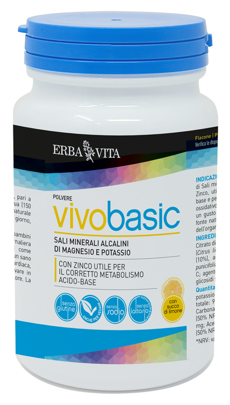 VIVOBASIC POLVERE CON SUCCO DI LIMONE 200 G - fitfarma.it