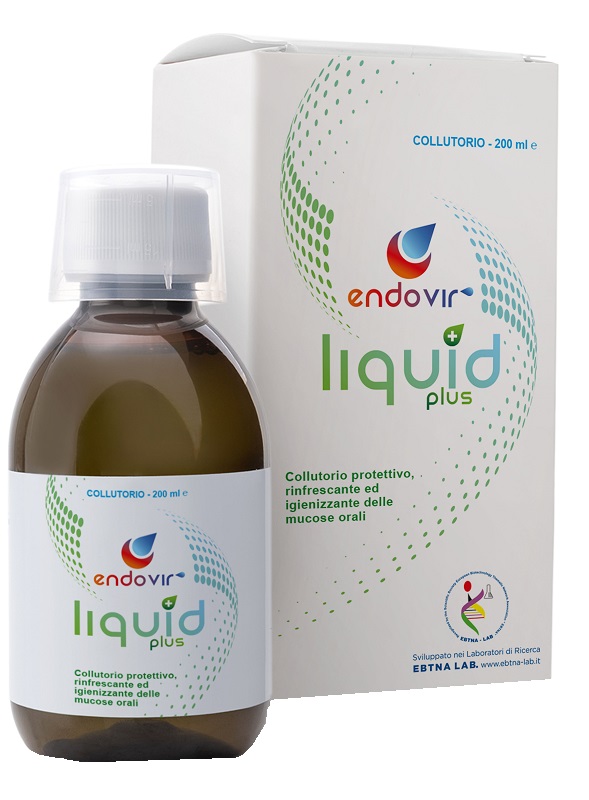 ENDOVIR LIQUID PLUS COLLUTORIO 200 ML - fitfarma.it