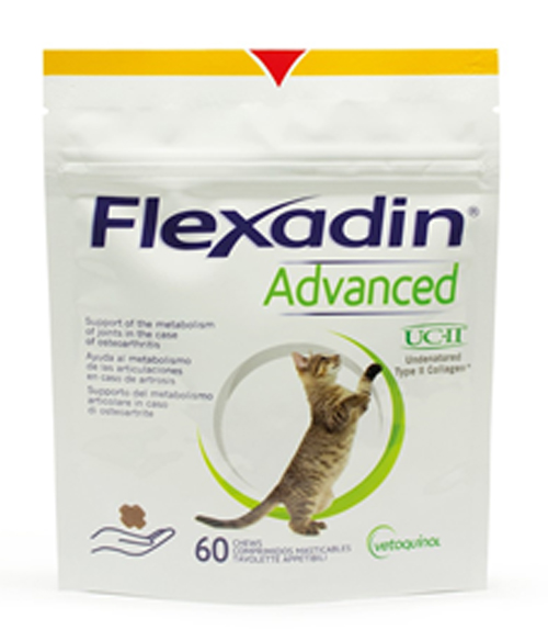 FLEXADIN ADVANCED GATTO TUTTE LE TAGLIE BUSTA DA 30 TAVOLETTE APPETIBILI - fitfarma.it