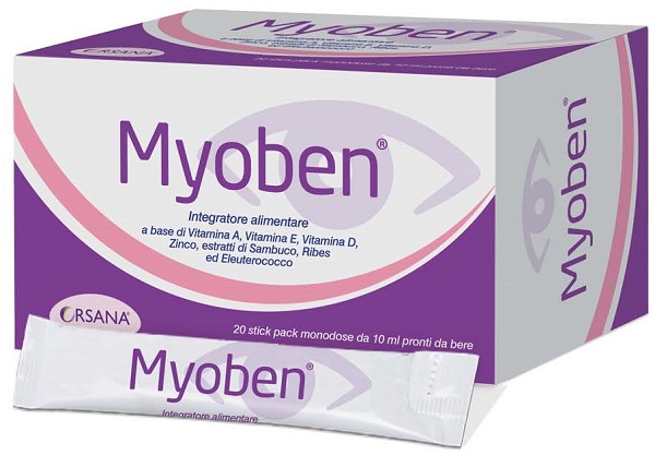 MYOBEN 20 STICK PACK X 10 ML - fitfarma.it