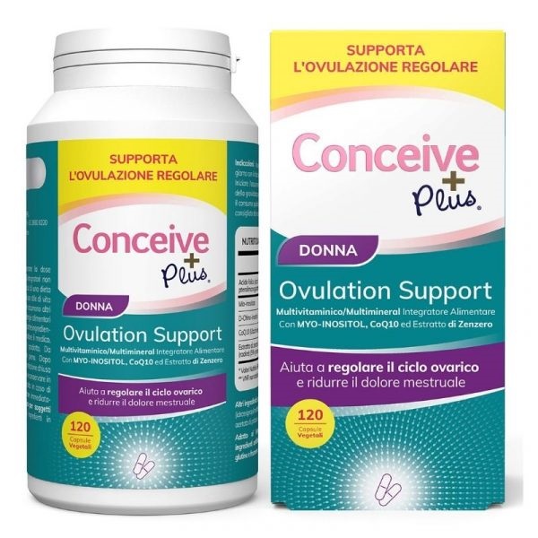 CONCEIVE PLUS SUPPORTO PER OVULAZIONE FEMMINILE 60 CAPSULE - fitfarma.it