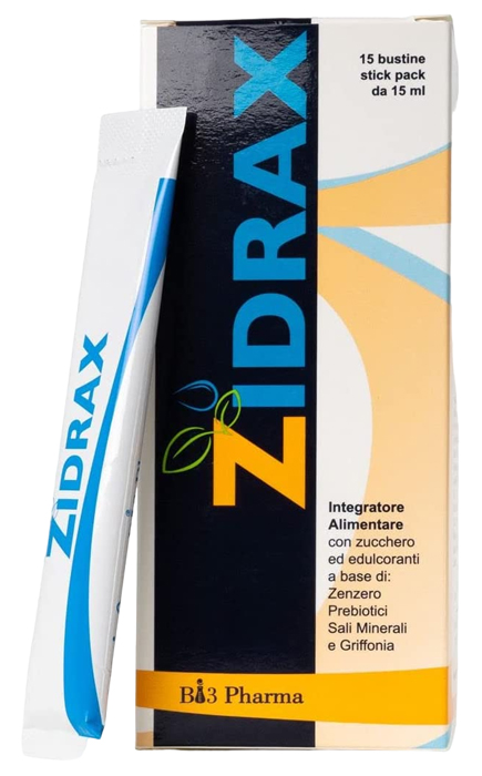 ZIDRAX 15 BUSTINE STICK PACK - fitfarma.it