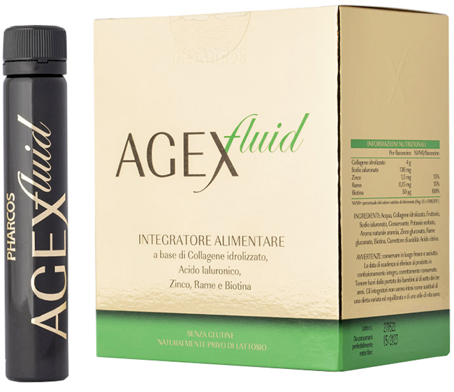 AGEX FLUID PHARCOS 15 FIALE DA 25 ML - fitfarma.it
