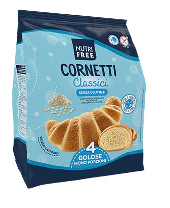NUTRIFREE CORNETTI CLASSICI 4 PEZZI DA 50 G - fitfarma.it