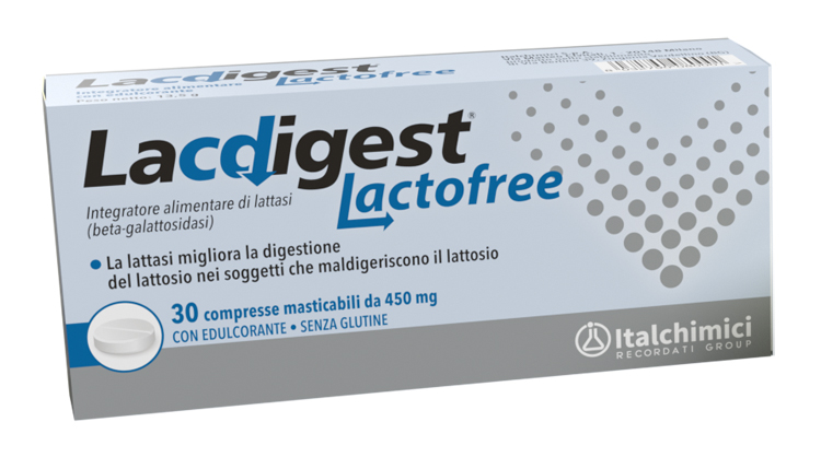 LACDIGEST LACTOFREE 30 COMPRESSE MASTICABILI - fitfarma.it