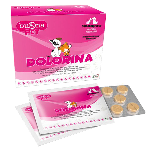DOLORINA 100 COMPRESSE MASTICABILI - fitfarma.it
