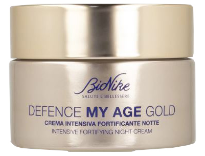 DEFENCE MY AGE GOLD CREMA INTENSIVA FORTIFICANTE NOTTE 50 ML - fitfarma.it