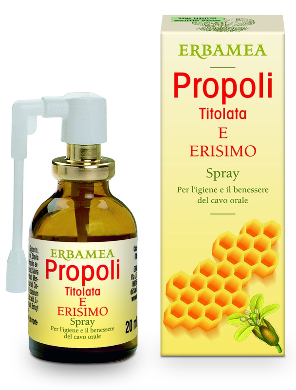 PROPOLI ERISIMO TITOLATA SPRAY 20 ML - fitfarma.it