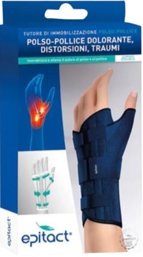 TUTORE POLSO/POLLICE PER TENDINITE EPITACT QUERV'ACTIV SINISTRO S - fitfarma.it