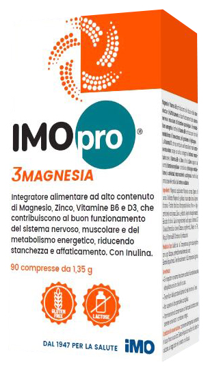 IMOPRO 3 MAGNESIA 90 COMPRESSE - fitfarma.it