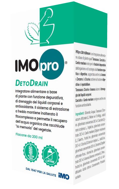 IMOPRO DETODRAIN 200 ML - fitfarma.it