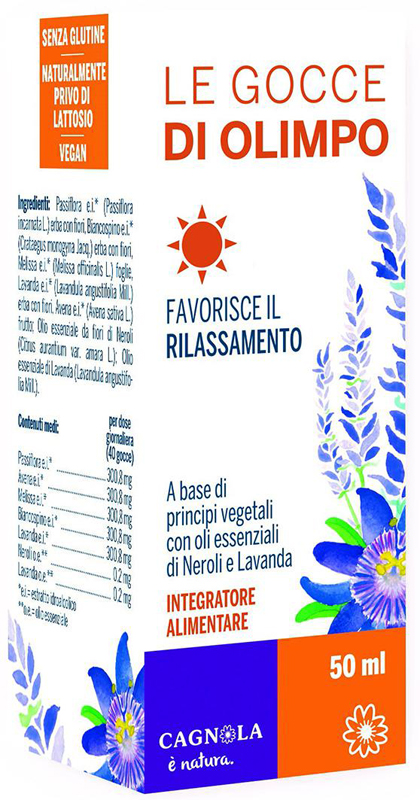 LE GOCCE DI OLIMPO FAVORISCE IL RILASSAMENTO 50 ML - fitfarma.it