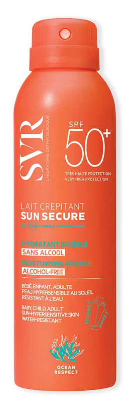 SUN SECURE LAIT CREPITANT SPF50+ 200 ML - fitfarma.it