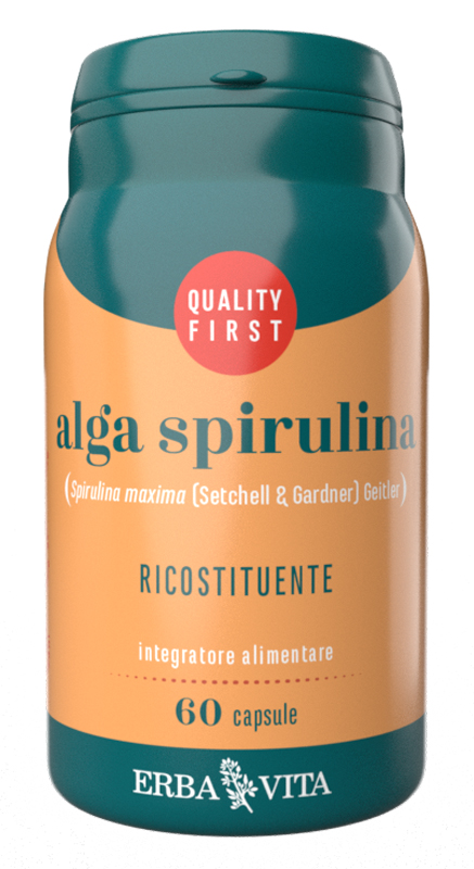 ALGA SPIRULINA 60 CAPSULE - fitfarma.it