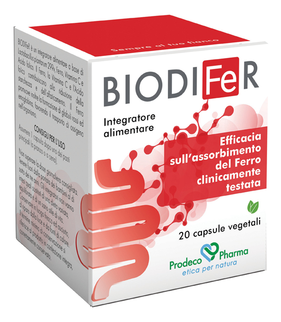 BIODIFER 20 CAPSULE VEGETALI - fitfarma.it