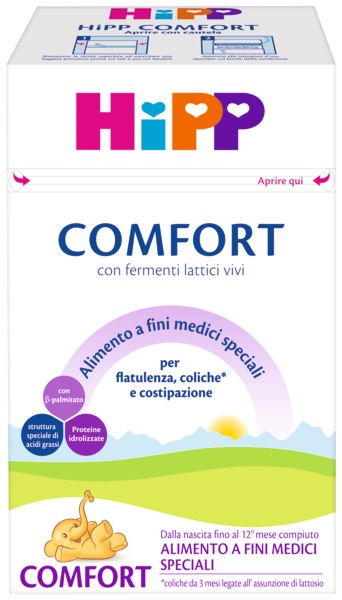 HIPP LATTE COMFORT 600 G - fitfarma.it