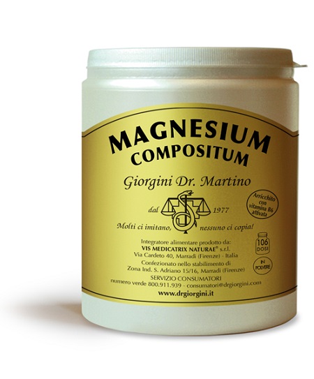 MAGNESIUM COMPOSITUM POLVERE 500 G - fitfarma.it