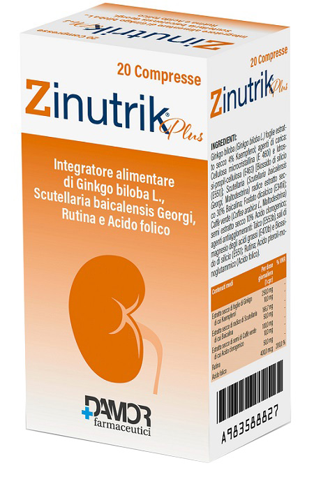 ZINUTRIK PLUS 20 COMPRESSE - fitfarma.it
