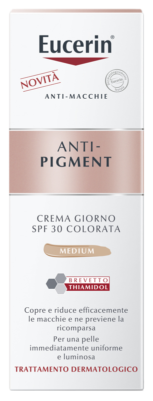 EUCERIN ANTI-PIGMENT GIORNO SPF30 COLORATO MEDIUM 50 ML - fitfarma.it