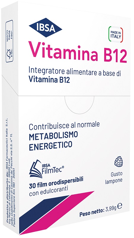 VITAMINA B12 IBSA 30 FILM ORALI - fitfarma.it