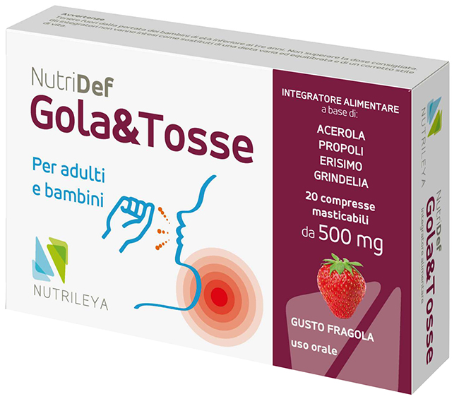 NUTRIDEF GOLA&TOSSE 20 COMPRESSE - fitfarma.it