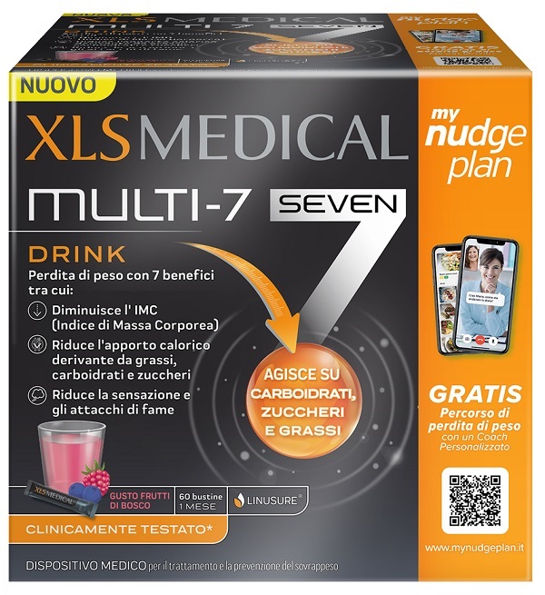 XLS MEDICAL MULTI7 DRINK 60 BUSTINE - fitfarma.it