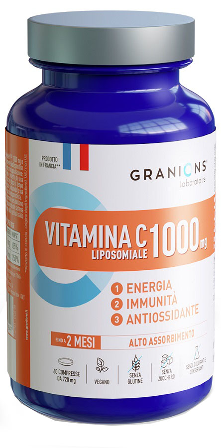 GRANIONS VITAMINA C LIPOSOMIALE 1000MG 60 COMPRESSE - fitfarma.it