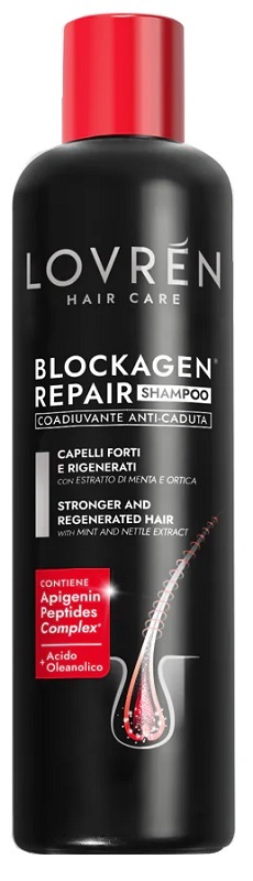 LOVREN HAIR CARE BLOCKAGEN REPAIR SHAMPOO COADIUVANTE ANTI-CADUTA 250 ML - fitfarma.it