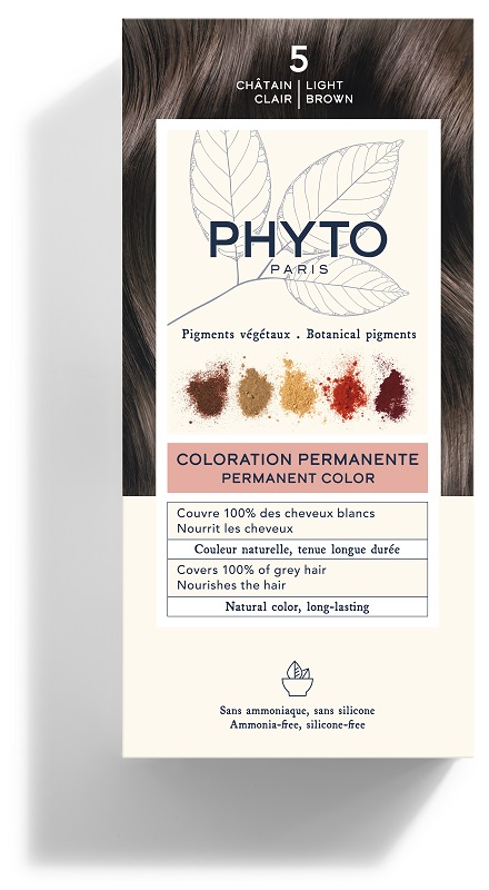 COLOR KIT 5 CASTANO CHIARO LATTE RIVELATORE 50 ML + CREMA COLORANTE 50 ML + MASCHERA PROTETTIVA COLORE 12 ML + GUANTI - fitfarma.it
