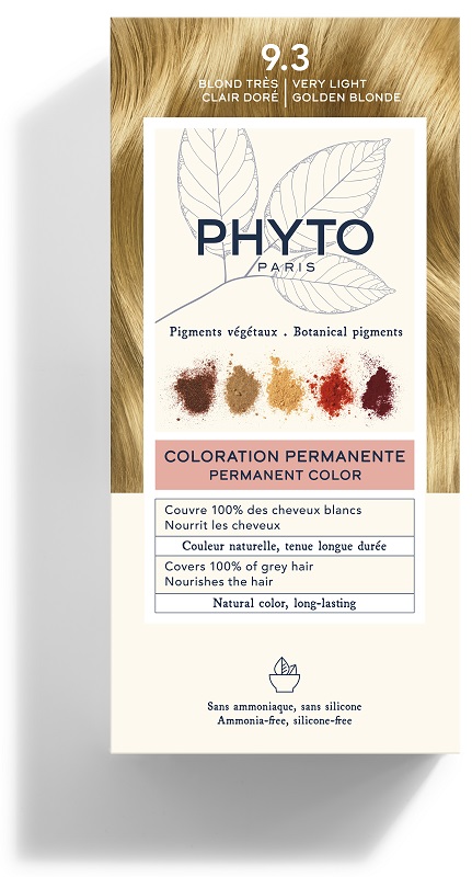 COLOR KIT 9,3 BIONDO CHIARISSIMO DORATO LATTE RIVELATORE 50 ML + CREMA COLORANTE 50 ML + MASCHERA PROTETTIVA COLORE 12 ML + GUANTI - fitfarma.it