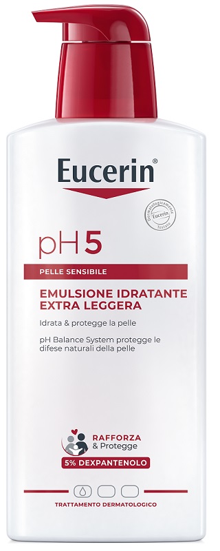 EUCERIN PH5 EMULSIONE IDRATANTE EXTRA LEGGERA 400 ML - fitfarma.it