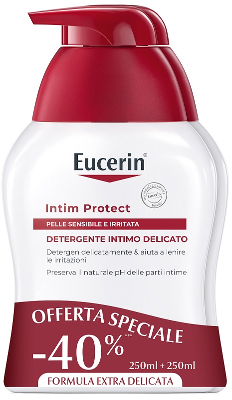 EUCERIN BIPACCO PH5 DETERGENTE INTIMO 250 ML + 250 ML - fitfarma.it