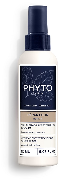 PHYTO PARIS REPARATION SPRAY TERMOPROTETTIVO 230 GRADI CELSIUS ANTI ROTTURA PER CAPELLI DANNEGGIATI FRAGILI 150 ML - fitfarma.it