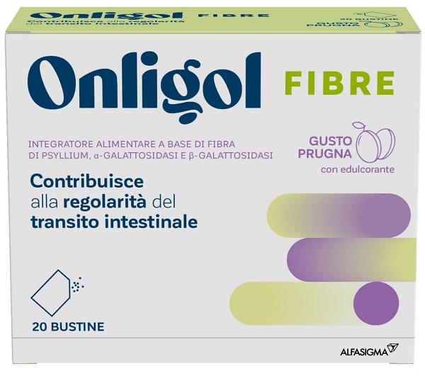 ONLIGOL FIBRE PRUGNA 20 BUSTINE - fitfarma.it