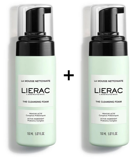LIERAC DUO MOUSSE STRUCCANTE 150 ML 2 CONFEZIONI - fitfarma.it
