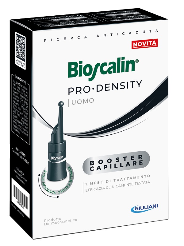 BIOSCALIN PRO DENSITY UOMO BOOSTER CAPILLARE 8 FIALE X 2,5ML - fitfarma.it