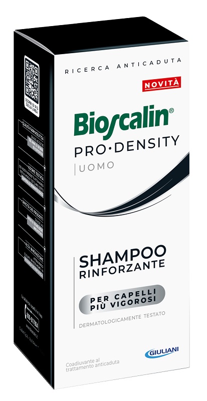 BIOSCALIN PRO DENSITY UOMO SHAMPOO RINFORZANTE 200 ML - fitfarma.it