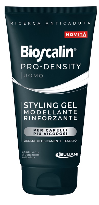 BIOSCALIN PRO DENSITY UOMO STYLING GEL MODELLANTE RINFORZANTE 150 ML - fitfarma.it