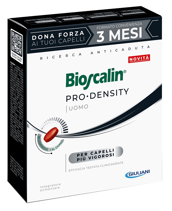 BIOSCALIN PRO DENSITY UOMO 90 COMPRESSE - fitfarma.it