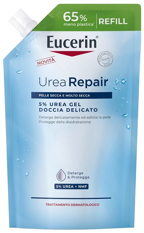 EUCERIN 5% UREA GEL DOCCIA DELICATO REFILL 400 ML - fitfarma.it