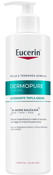 EUCERIN EIS DERMOP DETERGENTE TRIPLA AZIONE 400 ML - fitfarma.it