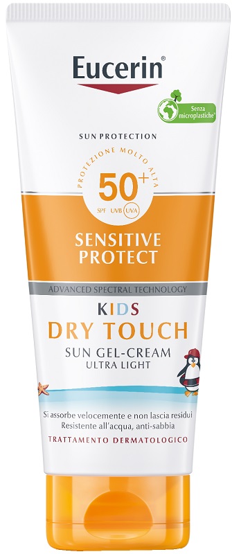 EUCERIN SUN KIDS DRY TOUCH GEL CREAM SPF50+ 200 ML - fitfarma.it